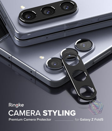 Ringke  Samsung Galaxy Z Fold 5 (2023) , Camera Styling - Black