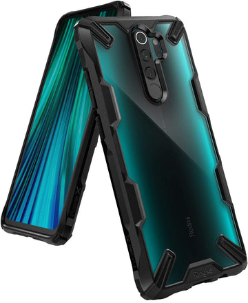 Redmi Note 8 Pro Back Cover Case | Fusion X - Black