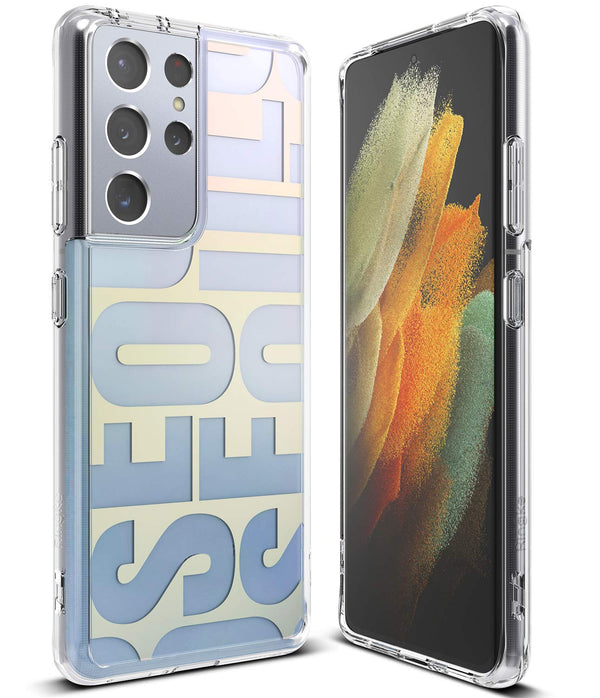 Samsung Galaxy S21 Ultra Back Cover Case | Fusion Design - Seoul