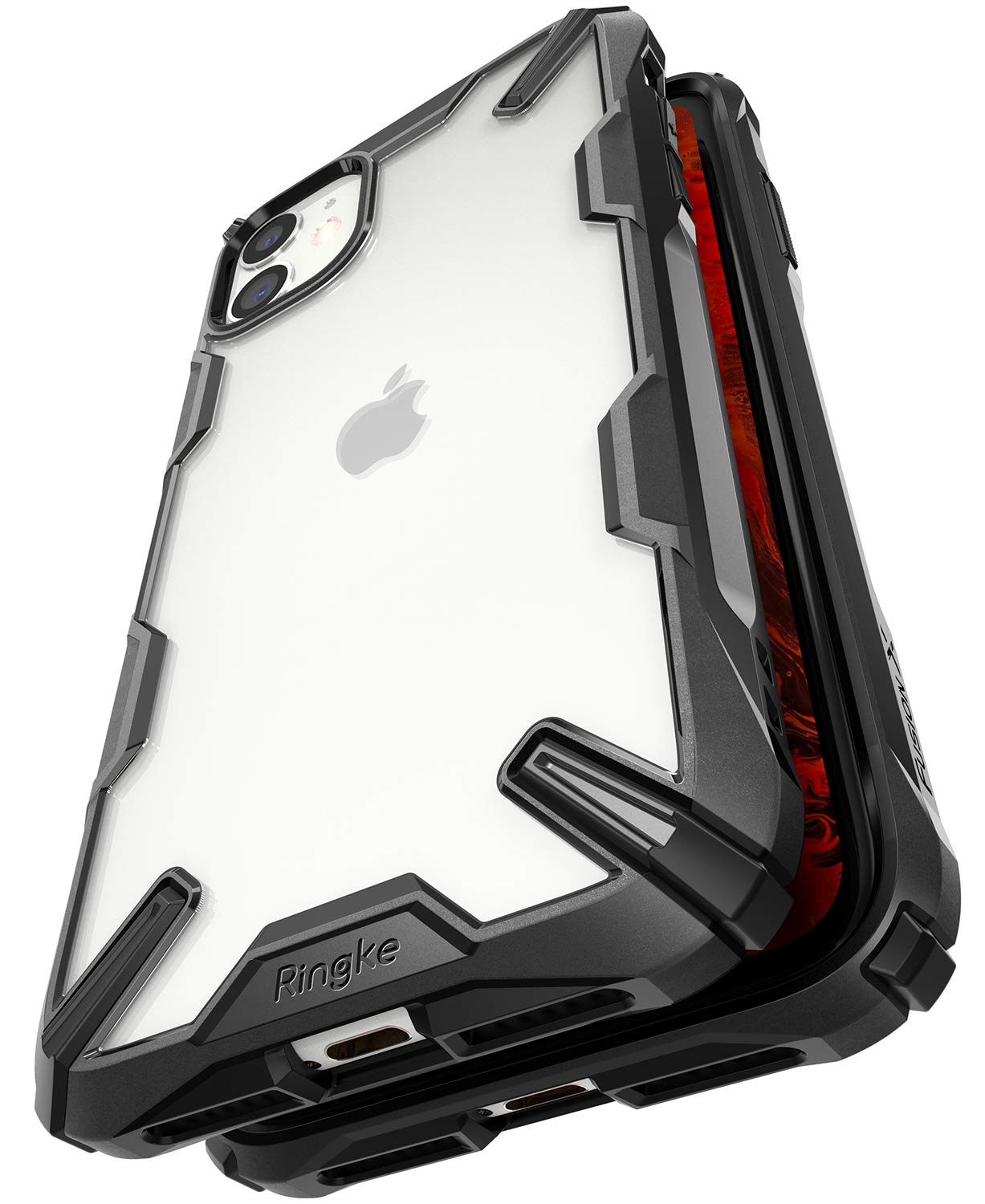 Apple iPhone 11 Back Cover Case | Fusion - X - Black