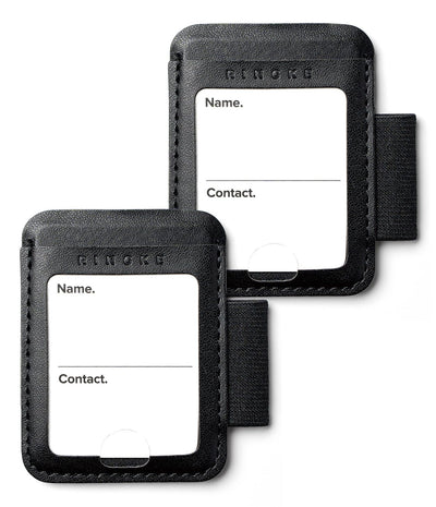 Ringke Name Tag Adhesive Elastic Pen Holder | Medium - Black