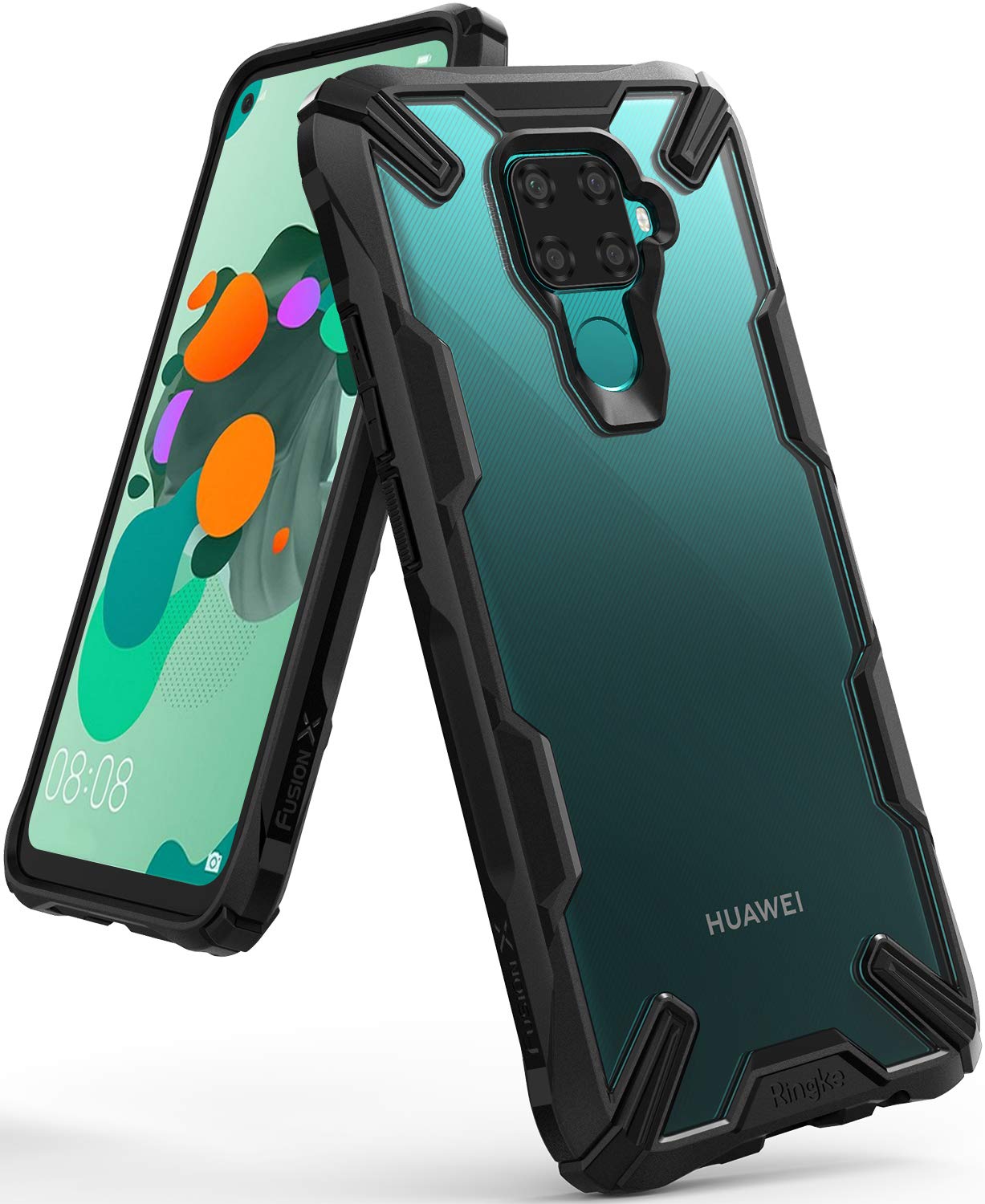 Huawei Mate 30 Lite Back Cover Case | Fusion X - BLACK