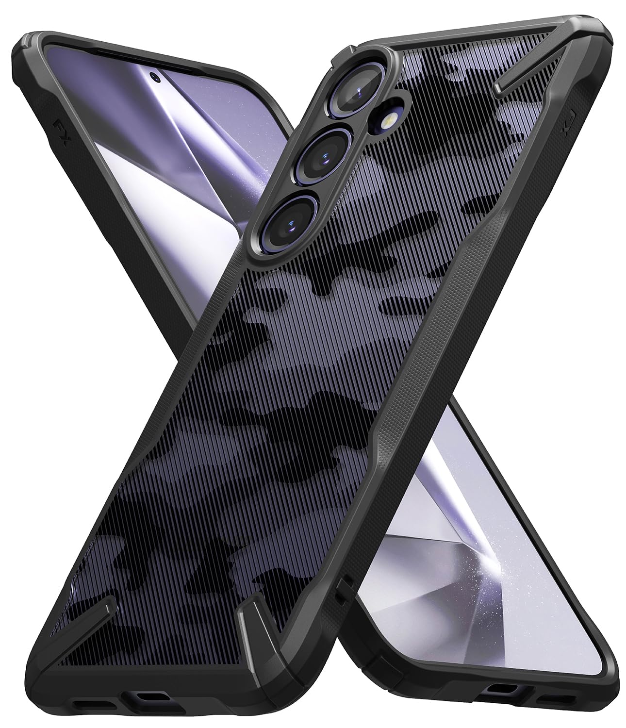 Samsung Galaxy S24 Back Cover Case | Fusion X - Camo Black