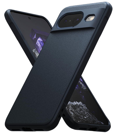 (Refurbished) Ringke Google Pixel 8 Back Cover case Onyx - Navy