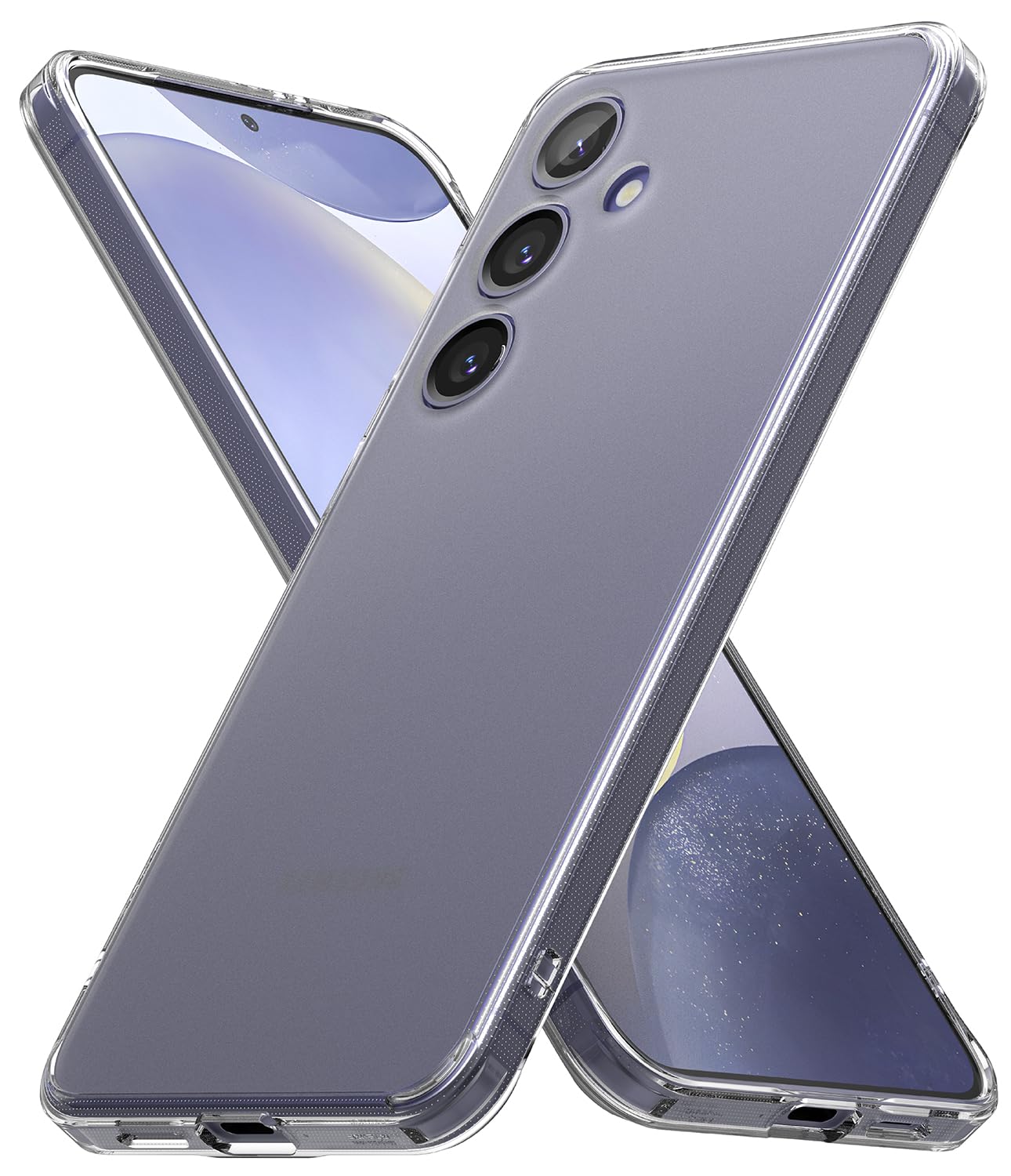 (Refurbished) Ringke Samsung Galaxy S24 Plus Back Cover Case Fusion Matte - Matte Clear