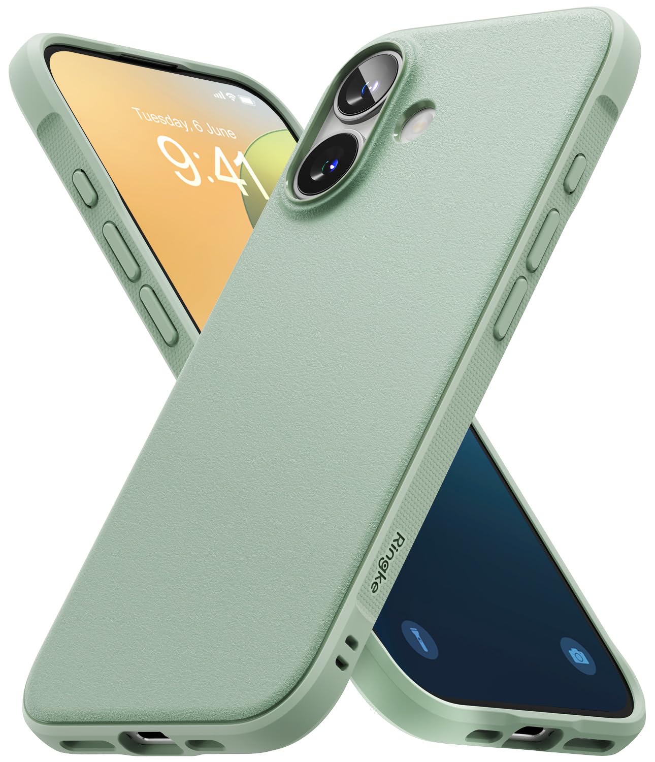 iPhone 16 Back Cover case | Onyx - Mint