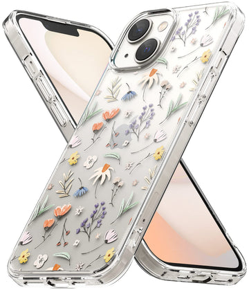 Apple iPhone 14 Back Cover Case | Fusion Design - Dry Flowers