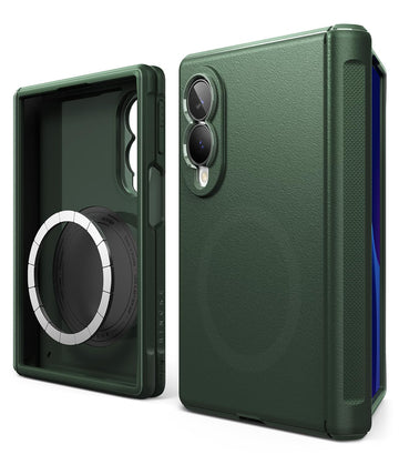 Samsung Galaxy Z Fold 8 Back Cover Case | Onyx Magnetic Flap - Dark Green