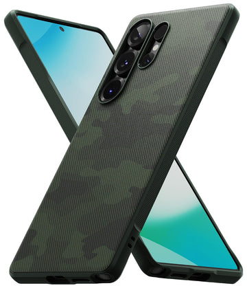 Samsung Galaxy S25 Ultra Back Cover Case  | Onyx - Camo Green