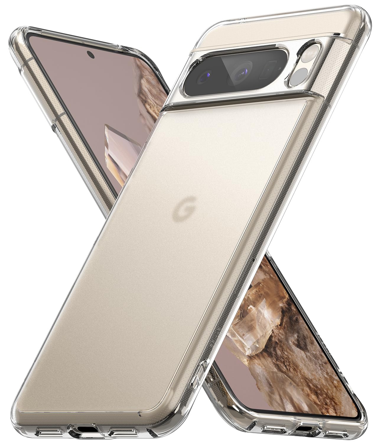 Google Pixel 8 Pro Back Cover Case | Fusion - Matte Clear