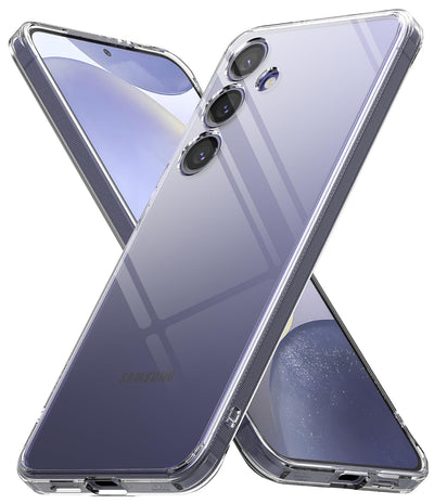 (Refurbished) Samsung Galaxy S24 Plus Back Cover Case | Fusion - Clear