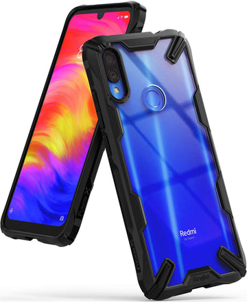 Redmi Note 7 / Note 7 Pro/ Note 7S Back Cover Case | Fusion X - Black