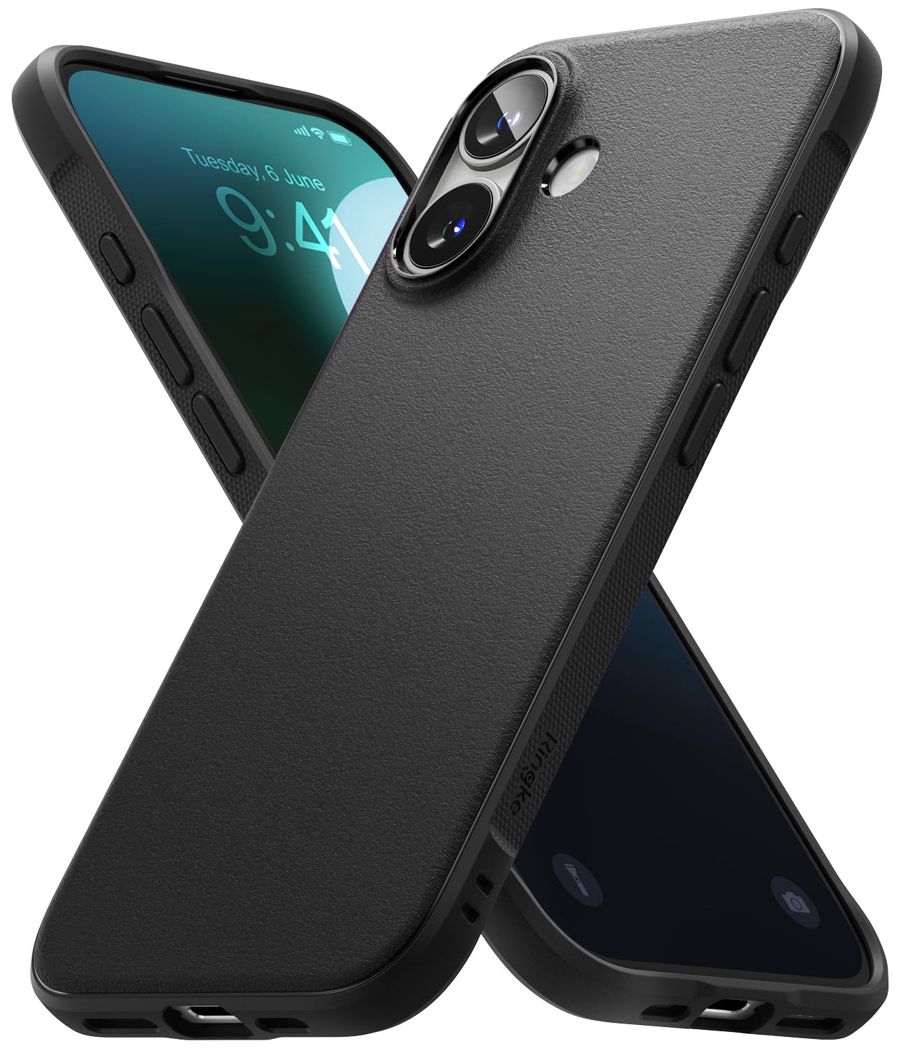 iPhone 16 Back Cover Case | Onyx - Black