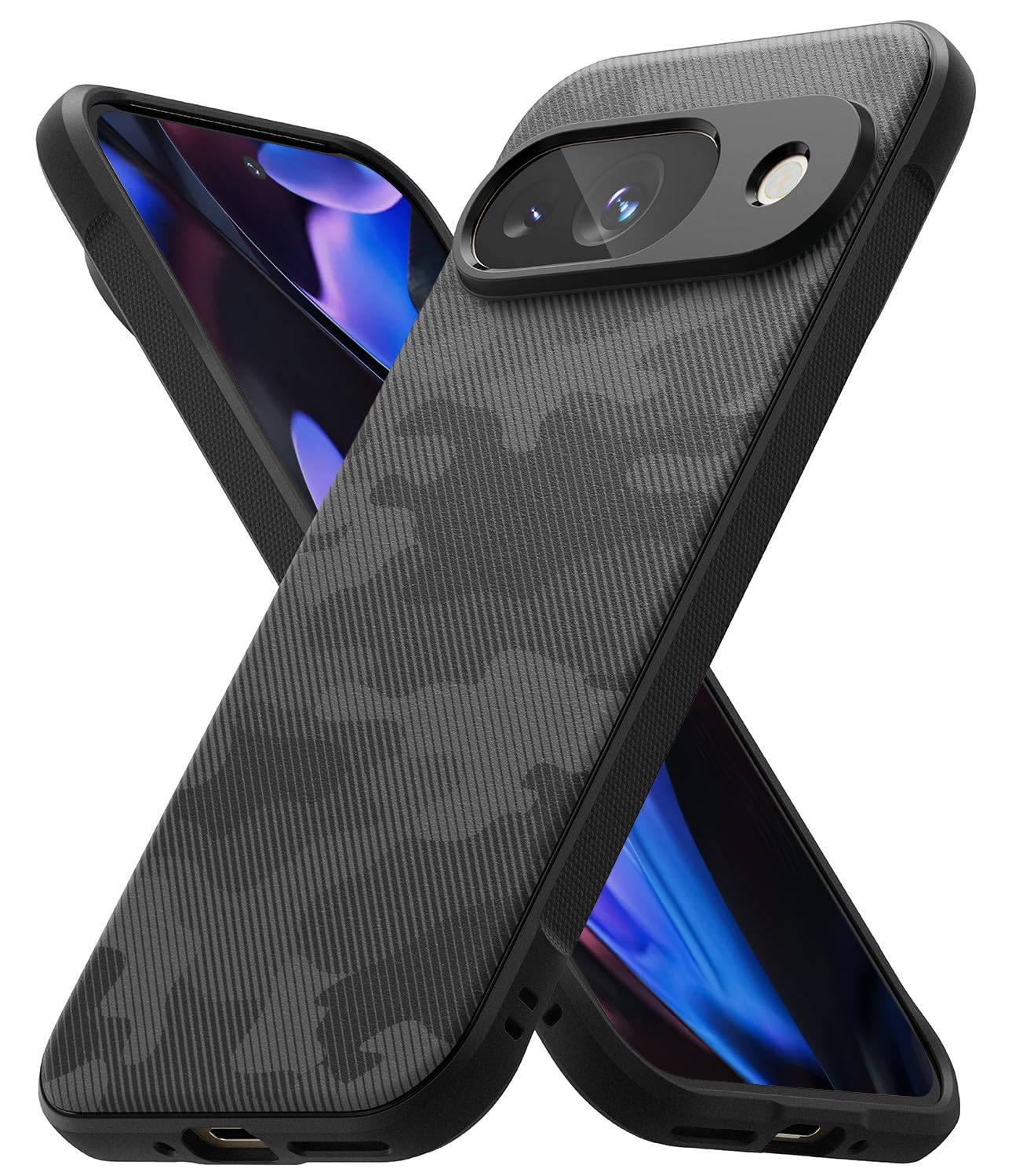 Google Pixel 9 Back Cover Case | Onyx - Camo Black