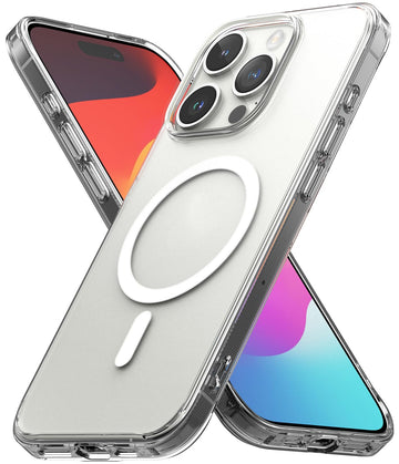 iPhone 15 Pro Max Back Cover case | Fusion Magnetic - Clear