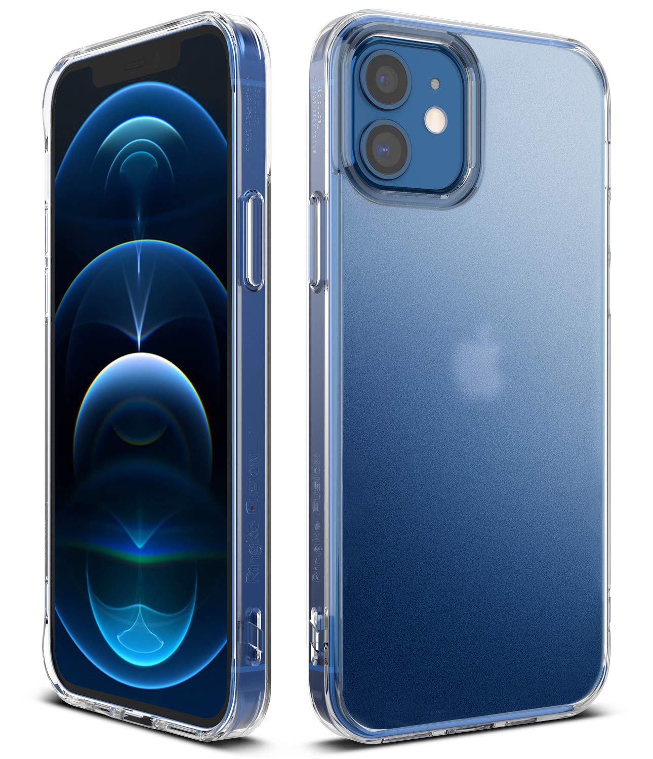 12 Pro Back iPhone 12 / 12 Pro Back Cover Case | Fusion - Matte Clear