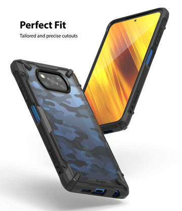 Poco X3 Pro / Poco X3 Back Cover Case | Fusion X Design - Camo Black