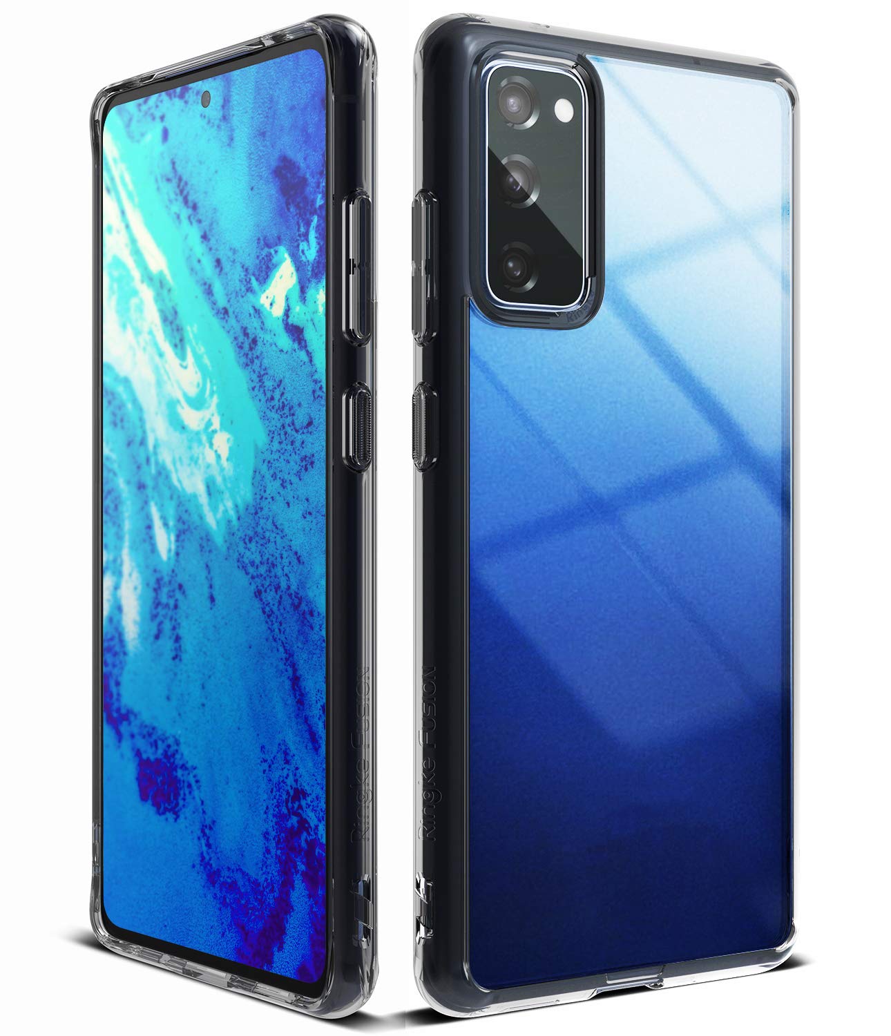 (Refurbished) Samsung Galaxy S20 FE Back Cover Case | Fusion - Smoke Black