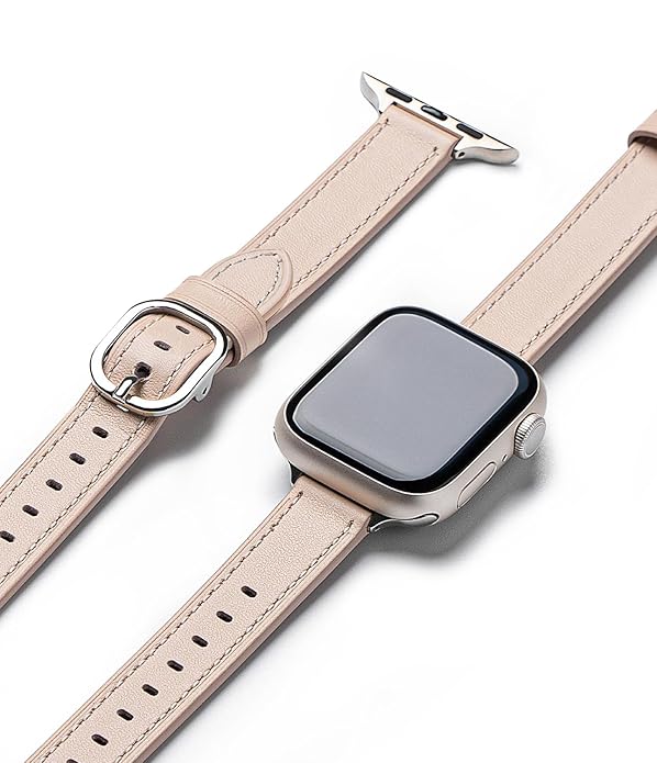Apple Watch 38/40 / 41mm  Leather One Slim strap - Cozy Pink