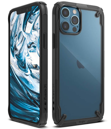 iPhone 12 / 12 Pro Back Cover Case | Fusion X - Black