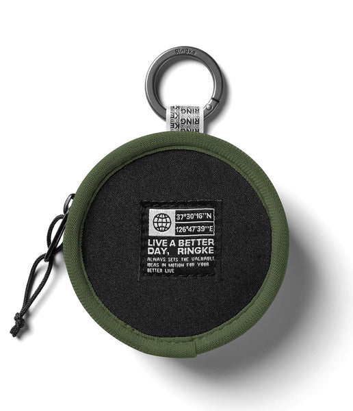 AirPods Pro 2nd Generation Case Mini Pouch Tambourine Bag Olive Gree