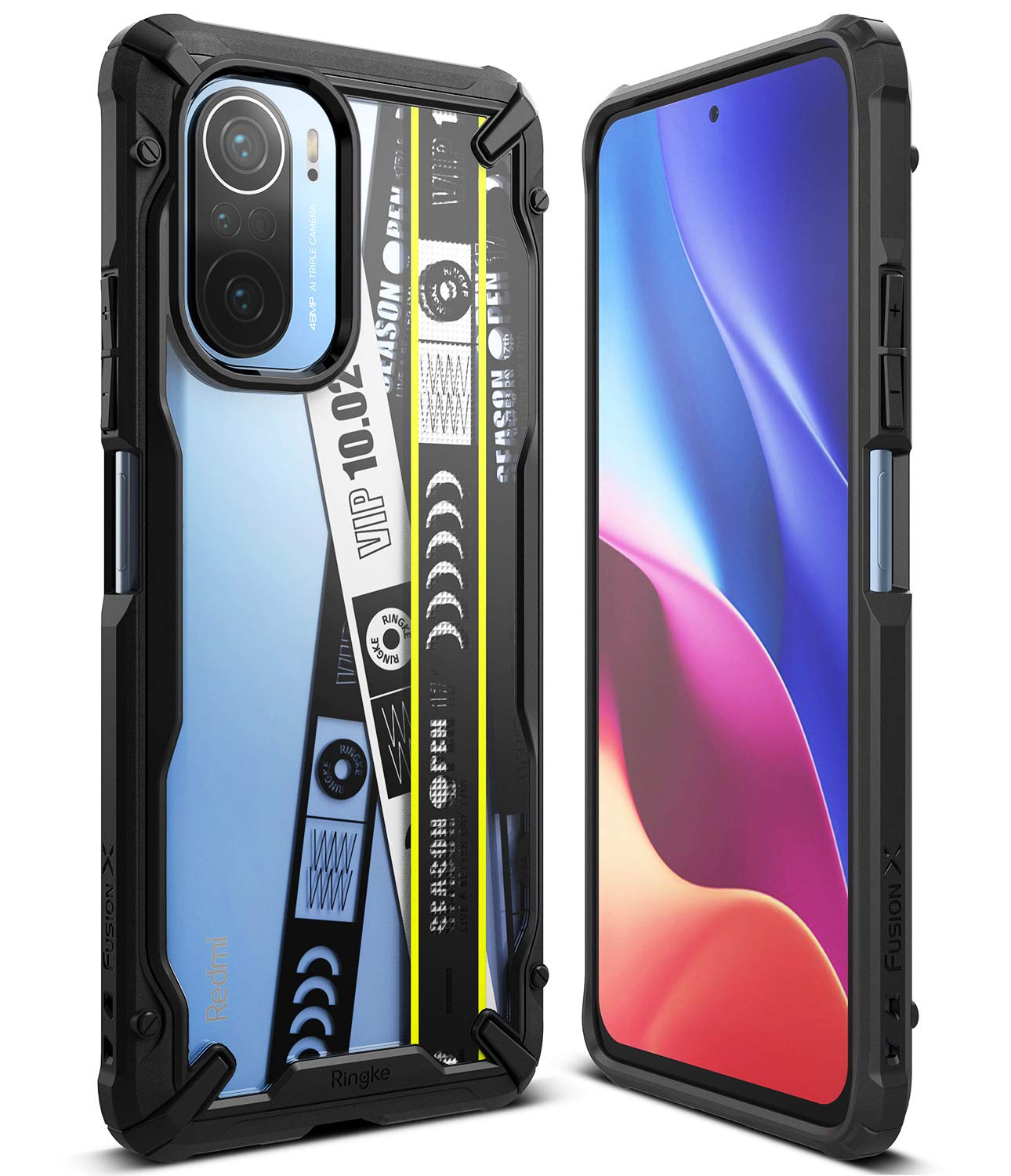 Poco F3 / Redmi K40 / K40 Pro / K40 Pro+ / Mi 11X / Mi 11X Pro Back Cover Case | Fusion X - Ticket Band