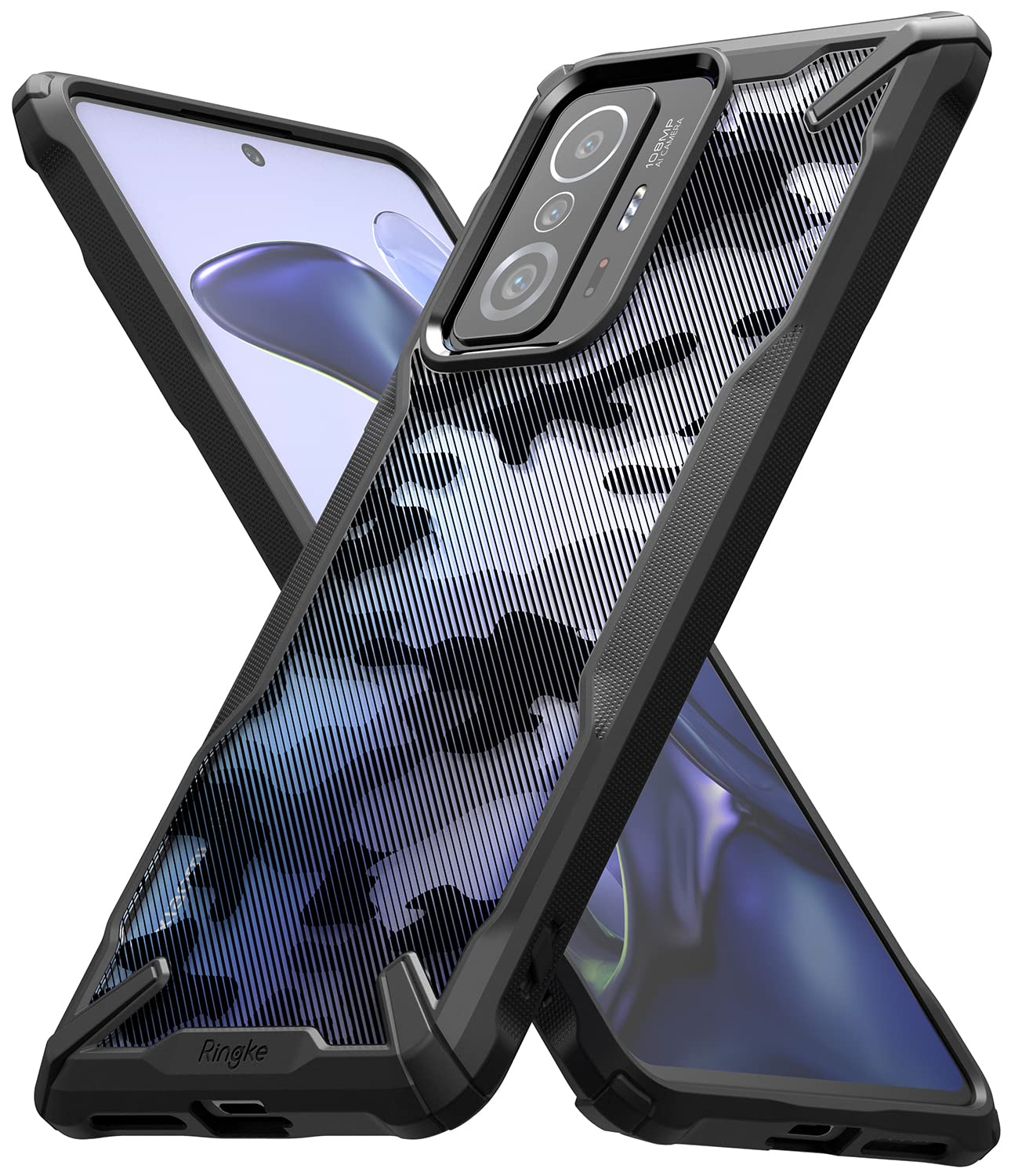 Xiaomi 11T / 11T Pro Back Cover Case | Fusion X - Camo Black