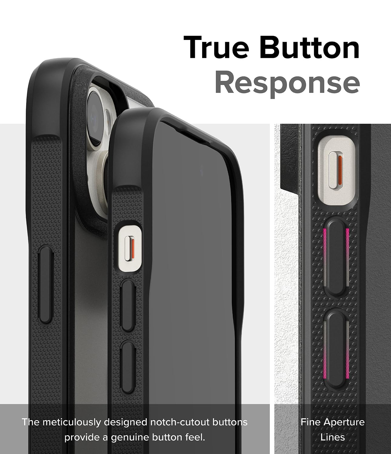iPhone 15 Back Cover case | Fusion Bold Matte - Matte Black