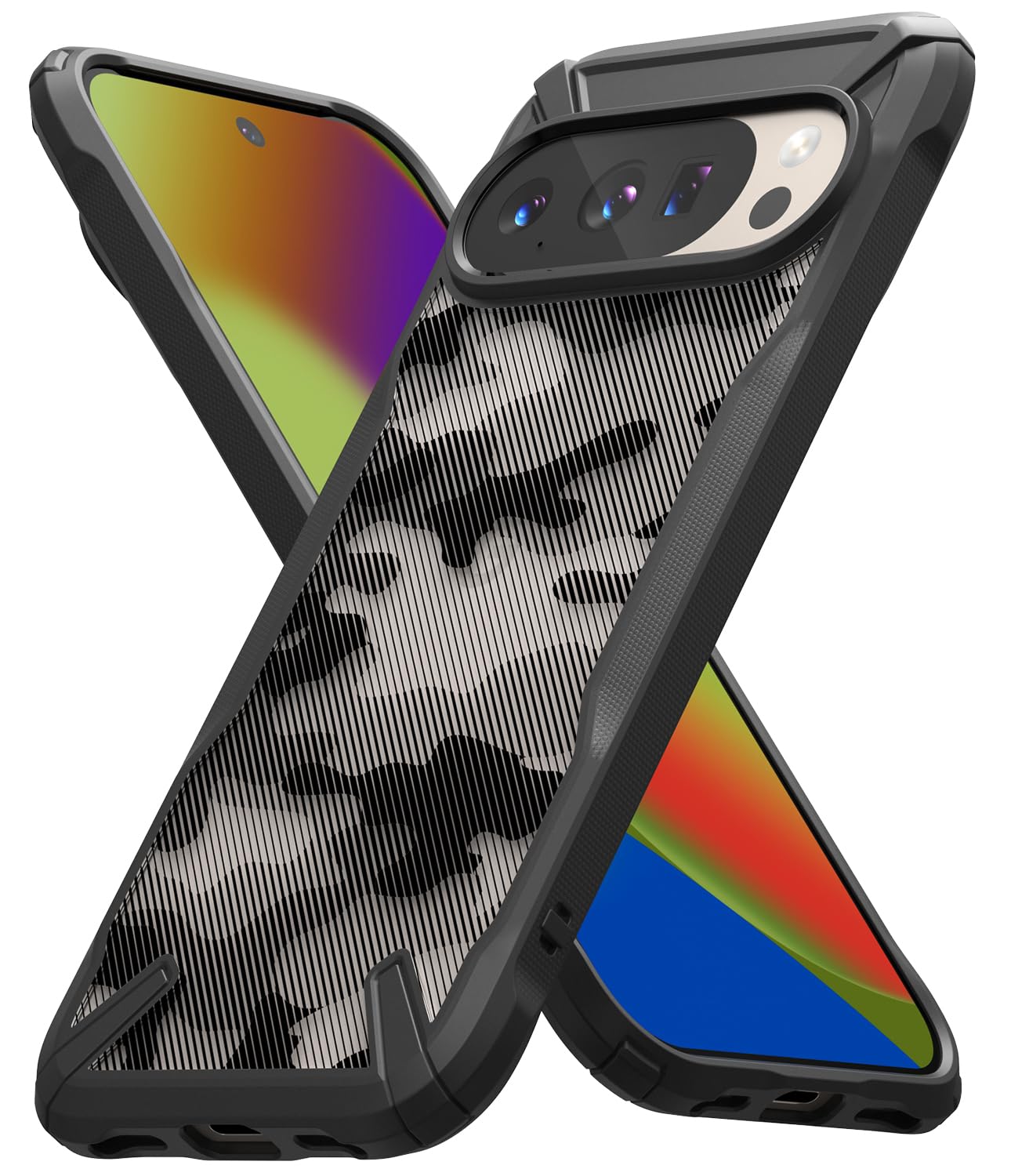 Google Pixel 10 / 10 Pro Back Cover Case | Fusion-X - Camo Black