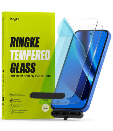 Google Pixel 10a Screen Protector Tempered Glass Easy Alignment Jig - [2 Pack]