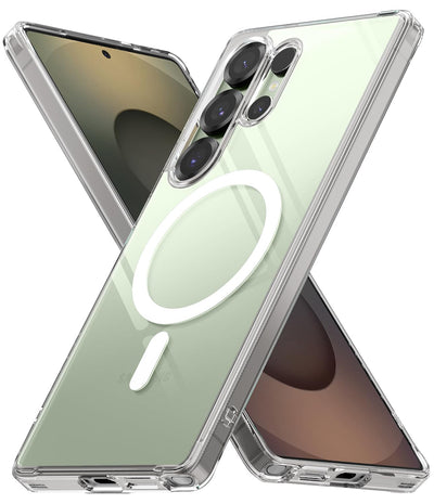 (Refurbished) Samsung Galaxy S25 Ultra Back Cover Case | Fusion Magnetic - Clear