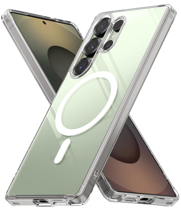 (Refurbished) Samsung Galaxy S25 Ultra Back Cover Case | Fusion Magnetic - Clear