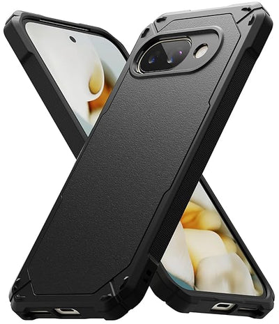 Google Pixel 9a Back Cover Case | Rugged Gear - Black