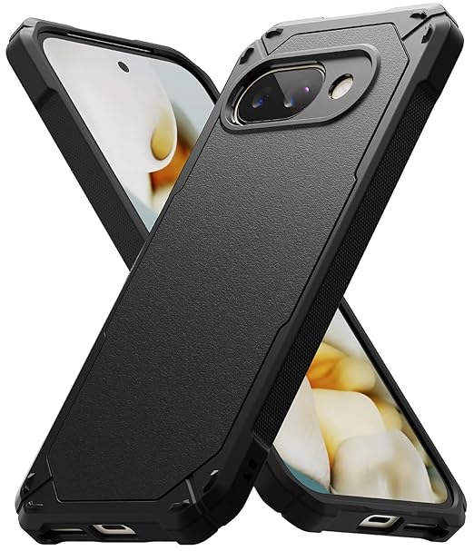 Google Pixel 9a Back Cover Case | Rugged Gear - Black