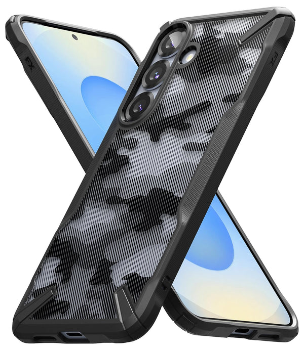 (Refurbished) Samsung Galaxy S25 Back Cover Case | Fusion X - Camo Black