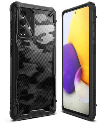 Samsung Galaxy A72 5G Back Cover Case | Fusion X - Camo Black