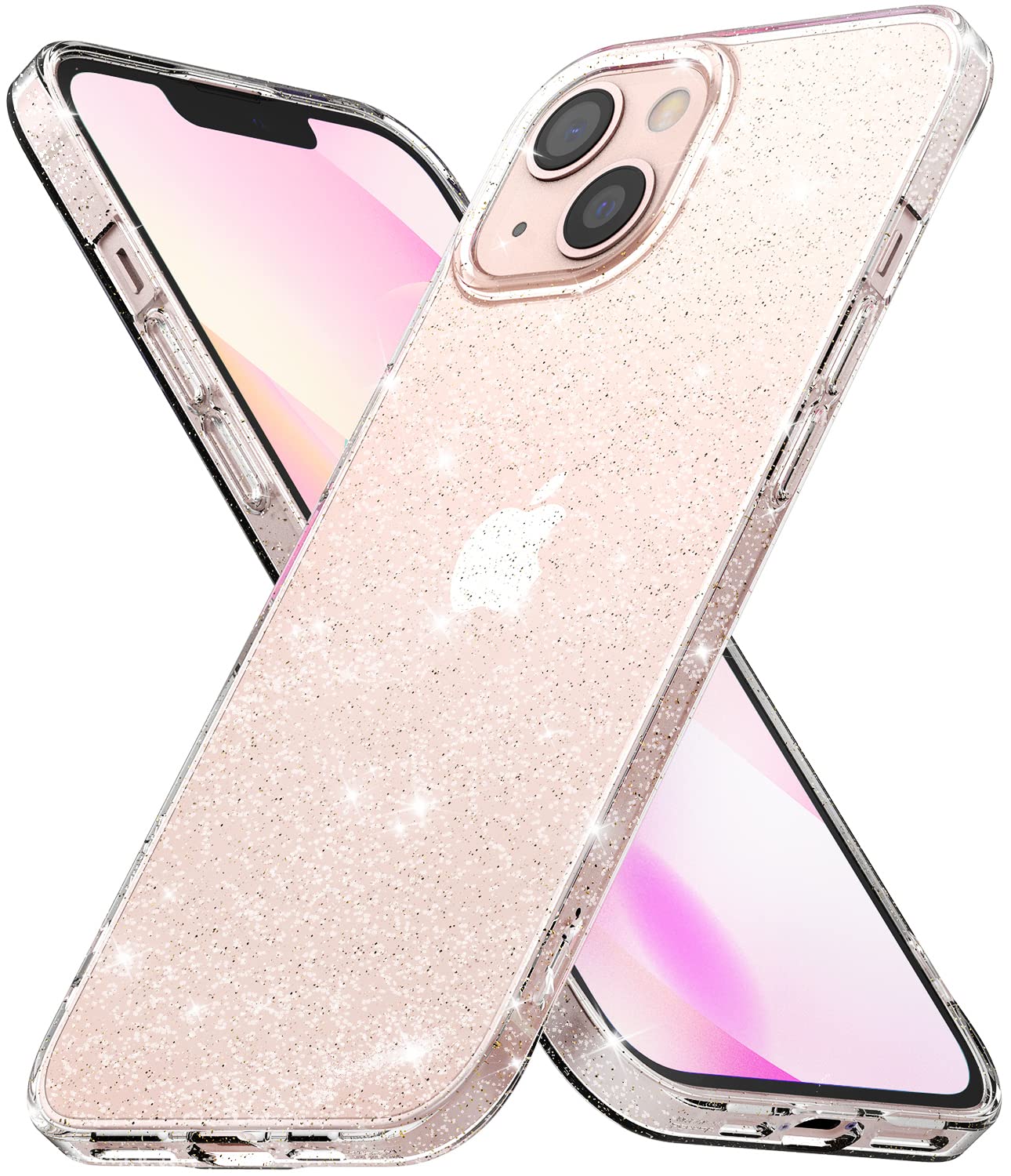 iPhone 13 Back Cover Case | Air - Glitter Clear