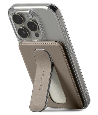 Ringke Slide Grip Magnetic Card holder with Wallet - Taupe Brown