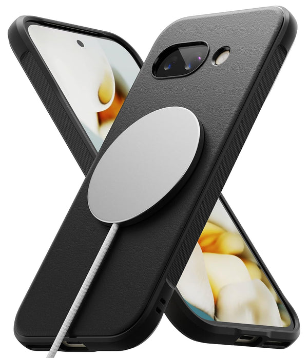 Google Pixel 9a Back Cover Case | Onyx Magnetic -  Black