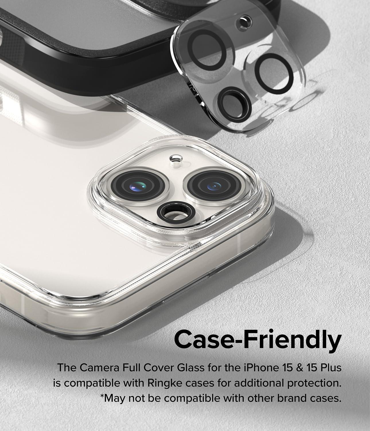 iPhone 15 iPhone 15 Plus Camera Lens Protector Tempered Glass 2 Pa