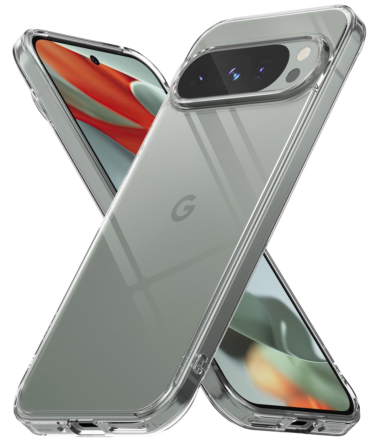 Google Pixel 9 Pro / Pixel 9 Back Cover Case | Fusion - Clear