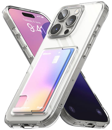 (Refurbished) iPhone 16 Pro Back Cover Case | Fusion Card - Clear