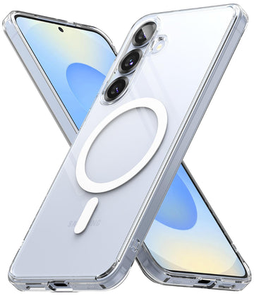 (Refurbished) Samsung Galaxy S25 Back Cover case | Fusion Magnetic - Clear