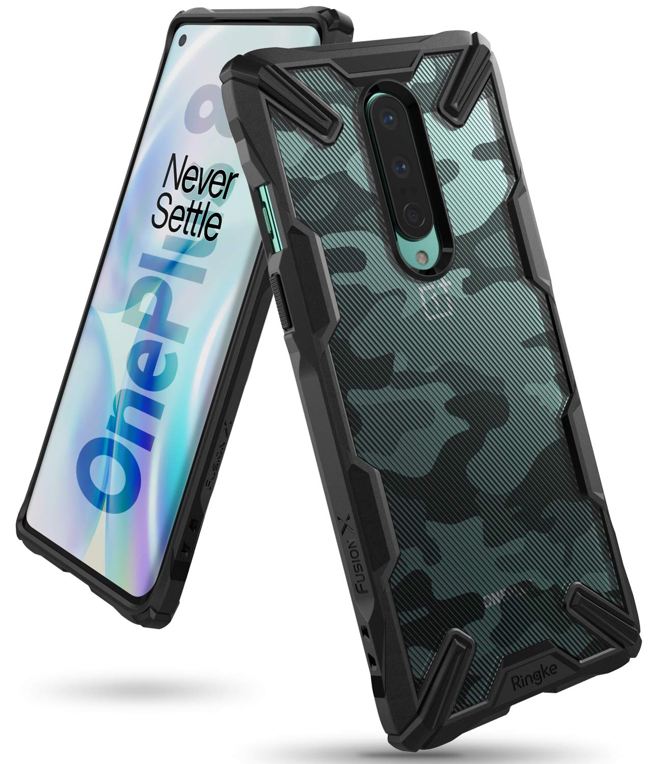 OnePlus 8 Back Cover Case | Fusion X - Camo Black