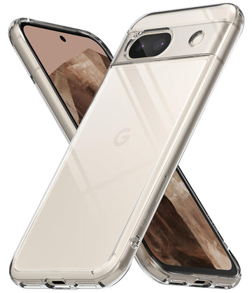 Google Pixel 8a Back Cover Case | Fusion - Clear