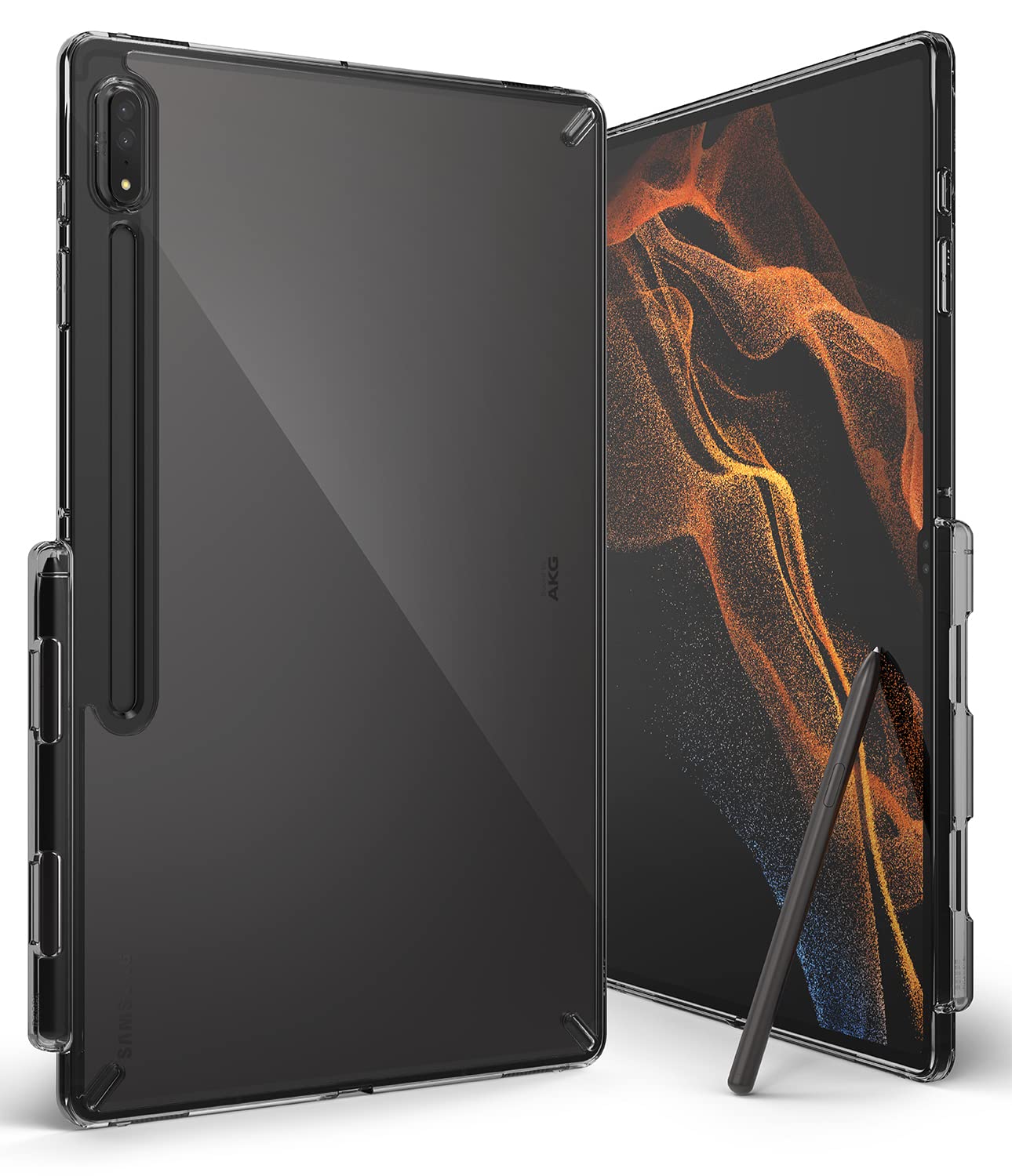 Samsung Galaxy Tab S8 Ultra Back Cover Case | Fusion - Smoke Black