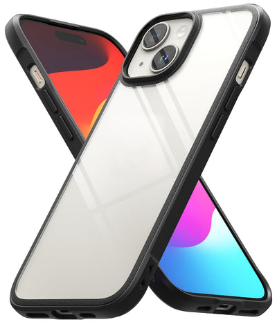 (Refurbished) iPhone 15 Plus Back Cover case | Fusion Bold Matte - Matte Black