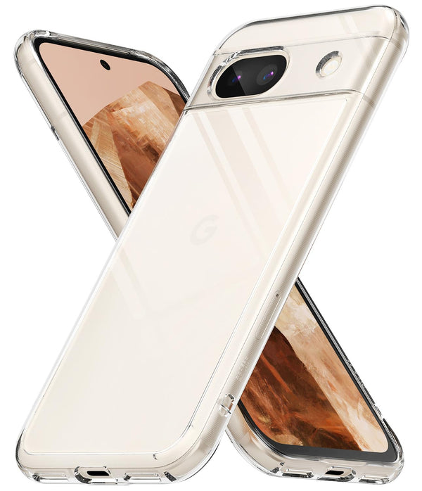 (Refurbished) Google Pixel 8a Back Cover Case | Fusion - Clear