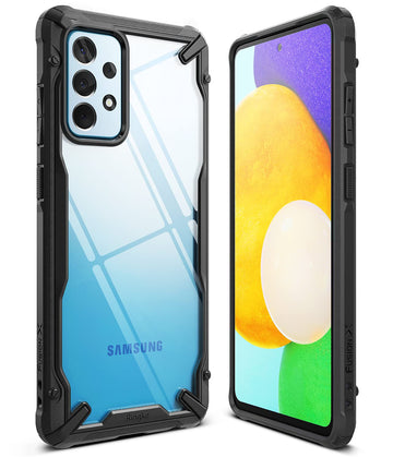 (Refurbished) Samsung Galaxy A52 5G / A52s 5G Back Cover Case | Fusion X - Black