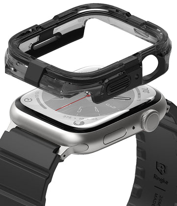 Apple Watch 8/7 45mm, SE / 6/5 / 4 44mm Fusion Bumper Case  - Black